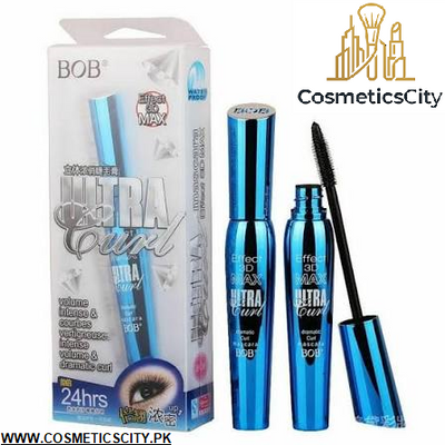 BOB Ultra Curl 3D Max Mascara – Waterproof, Long Lasting Volume Mascara (24 Hours)