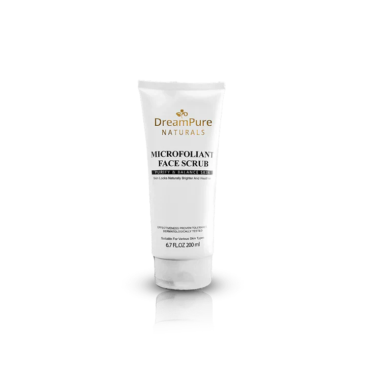 Dream Pure Naturals Microfoliant Face Scrub (200ml)