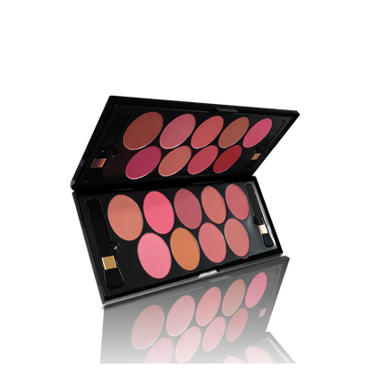 Glamorous Face 9+9 Baked & Matte Blushon Kit