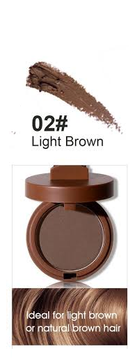 BOB High Dense Hairline Powder 4g – Instant Hair Root Cover & Hairline Concealer