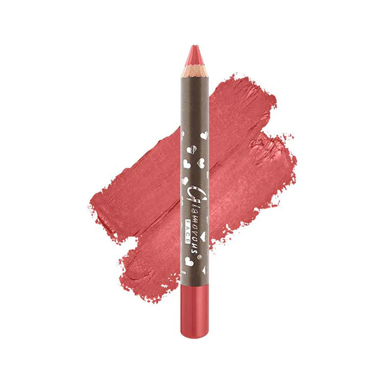 Glamorous Face Lipstick Pencil | Long Lasting Matte Lip Liner & Lipstick | 31 Shades