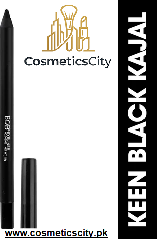 BOB Keen Black 24H Pencil Gel Liner Waterproof - Creamy Touch Big Eyes - Black