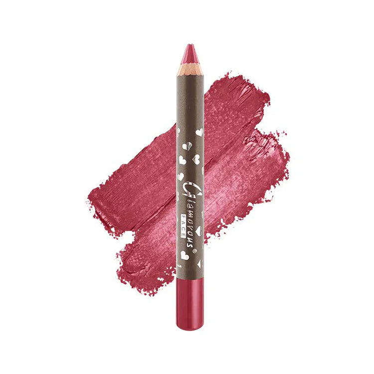 Glamorous Face Lipstick Pencil | Long Lasting Matte Lip Liner & Lipstick | 31 Shades