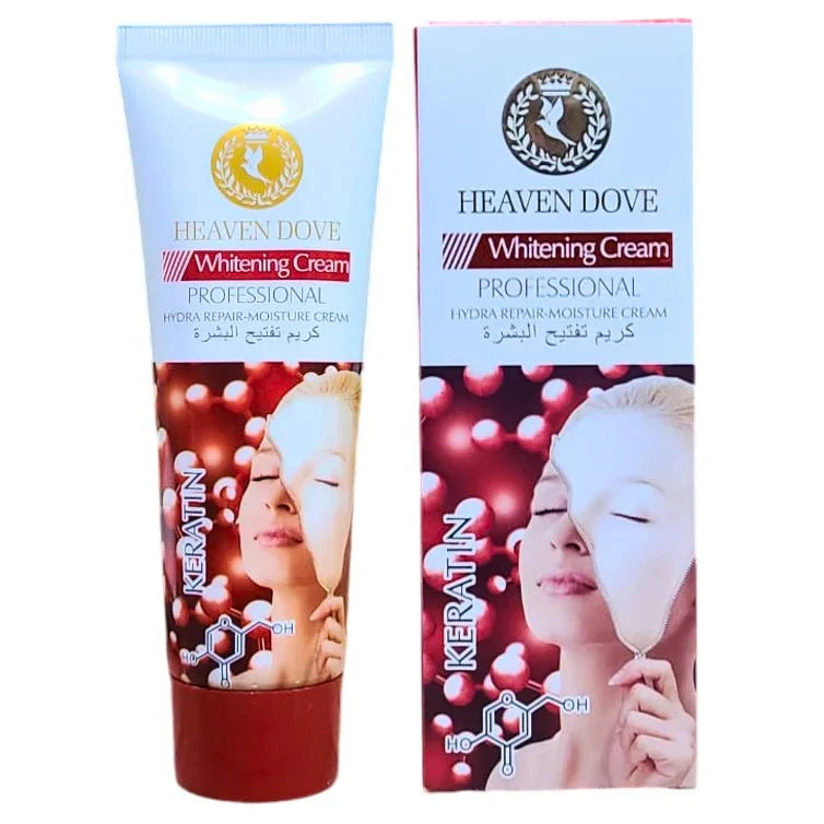 Heaven Dove Whitening Cream Professional – Keratin Hydra Repair Moisture Cream