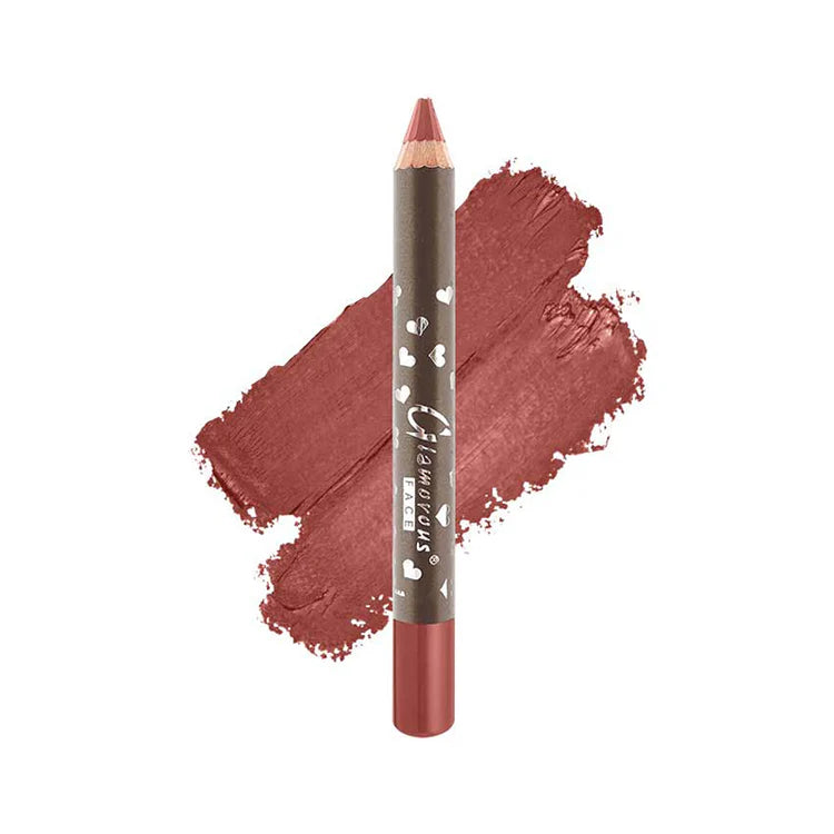 Glamorous Face Lipstick Pencil | Long Lasting Matte Lip Liner & Lipstick | 31 Shades