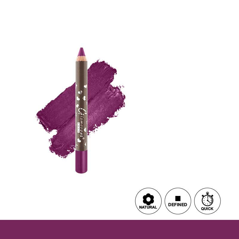 Glamorous Face Thick WaterProof LipStick Pencil (24 Colors)