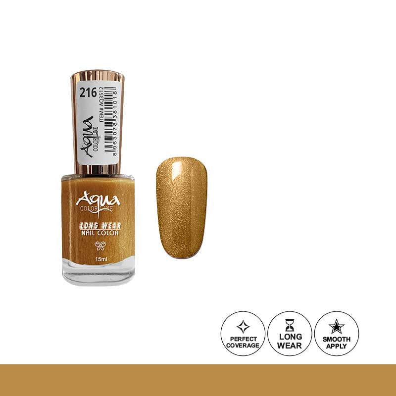 Aqua Color Line 50 Colors Long Wear Nail Polish
