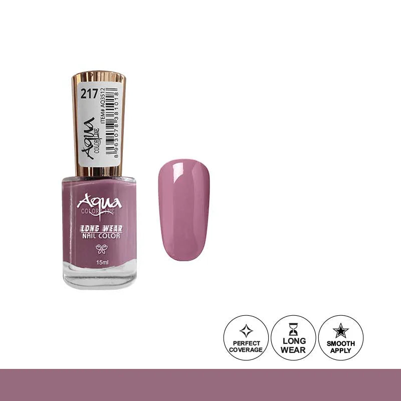 Aqua Color Line 50 Colors Long Wear Nail Polish