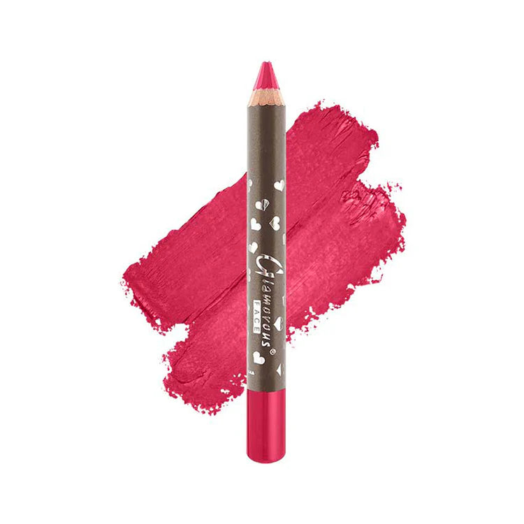 Glamorous Face Lipstick Pencil | Long Lasting Matte Lip Liner & Lipstick | 31 Shades