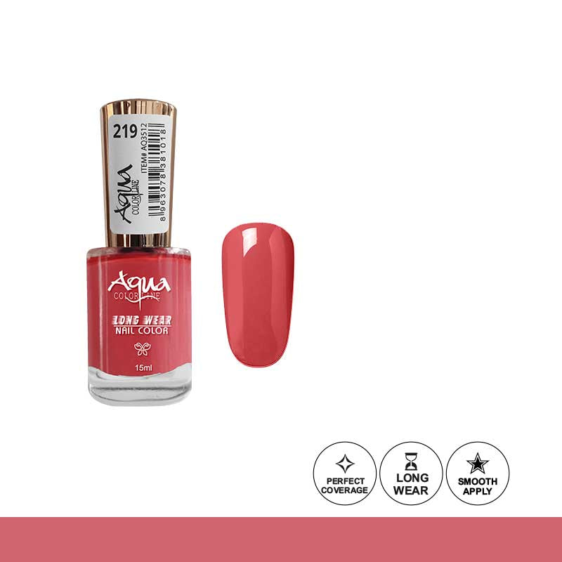 Aqua Color Line 50 Colors Long Wear Nail Polish