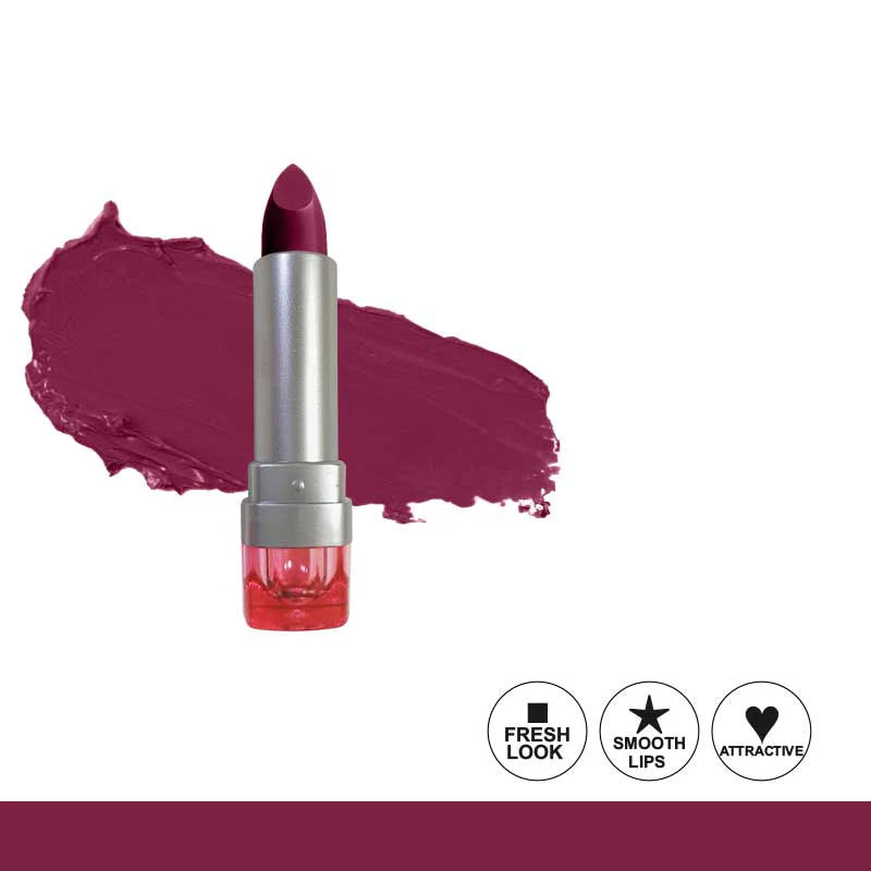 Glamorous Face Matte Lipstick Vitamin & Aloe Vera Extracts (Pink Case) (40 Colors)