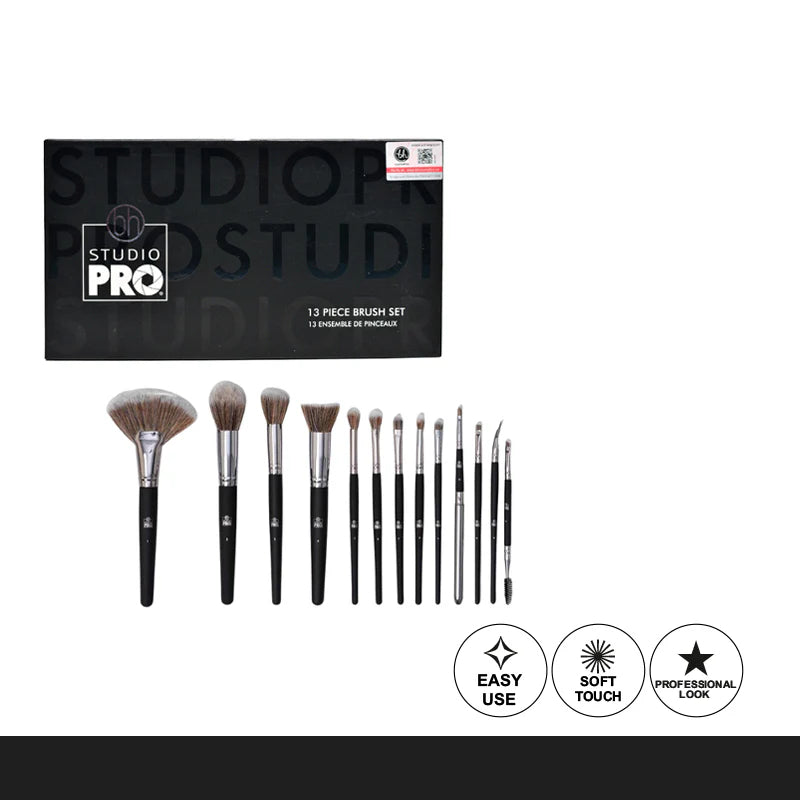 BH Cosmetic 13 In 1 Makeup Brush Set (1192)