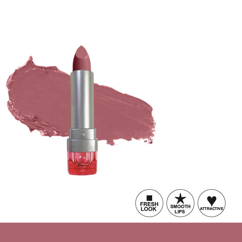 Glamorous Face Matte Lipstick Vitamin & Aloe Vera Extracts (Pink Case) (40 Colors)