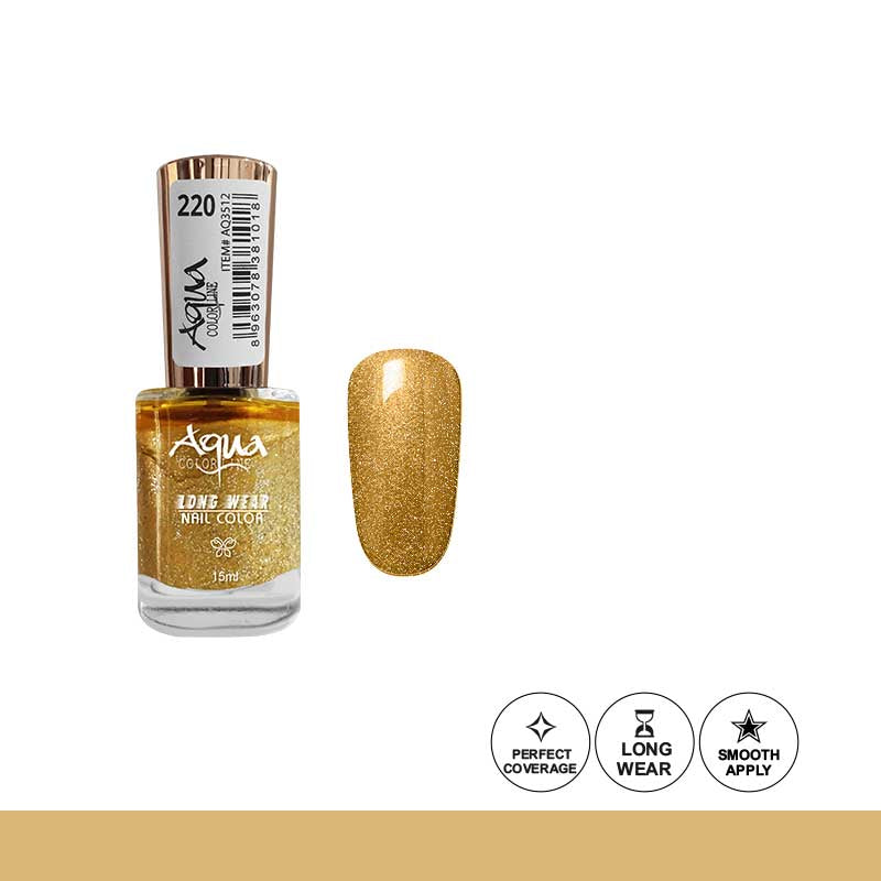Aqua Color Line 50 Colors Long Wear Nail Polish