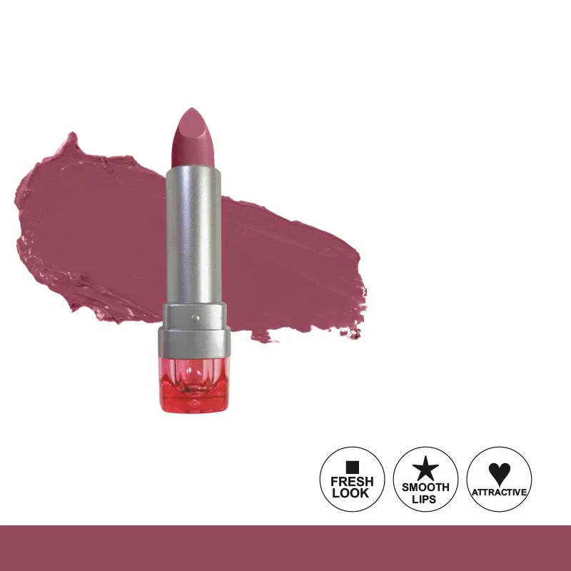 Glamorous Face Matte Lipstick Vitamin & Aloe Vera Extracts (Pink Case) (40 Colors)