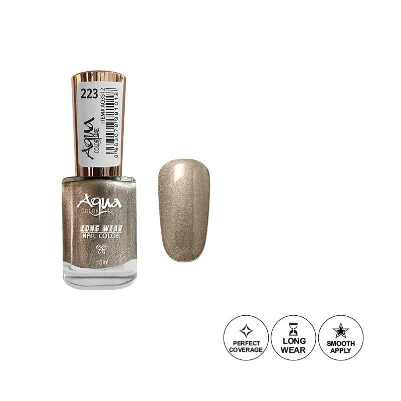 Aqua Color Line 50 Colors Long Wear Nail Polish