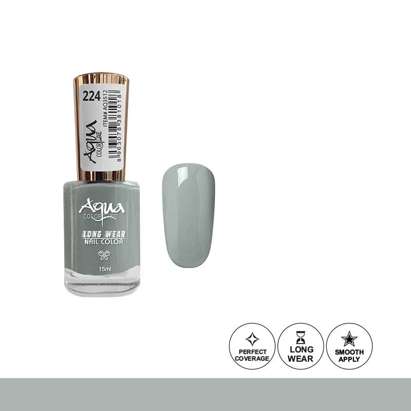 Aqua Color Line 50 Colors Long Wear Nail Polish