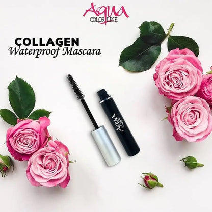 Aqua Color Line Waterproof Collagen Mascara