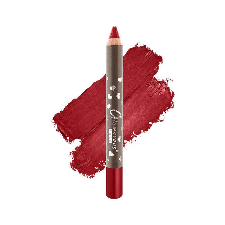 Glamorous Face Lipstick Pencil | Long Lasting Matte Lip Liner & Lipstick | 31 Shades