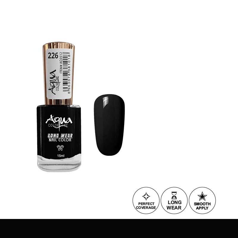 Aqua Color Line 50 Colors Long Wear Nail Polish
