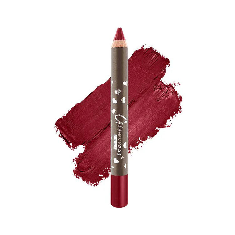 Glamorous Face Lipstick Pencil | Long Lasting Matte Lip Liner & Lipstick | 31 Shades