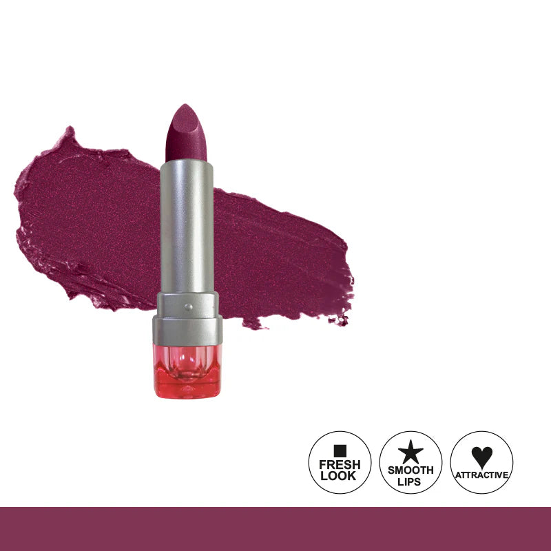 Glamorous Face Matte Lipstick Vitamin & Aloe Vera Extracts (Pink Case) (40 Colors)