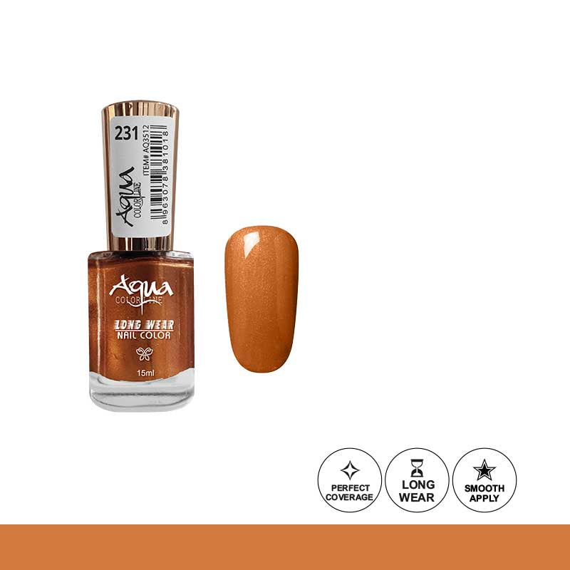 Aqua Color Line 50 Colors Long Wear Nail Polish