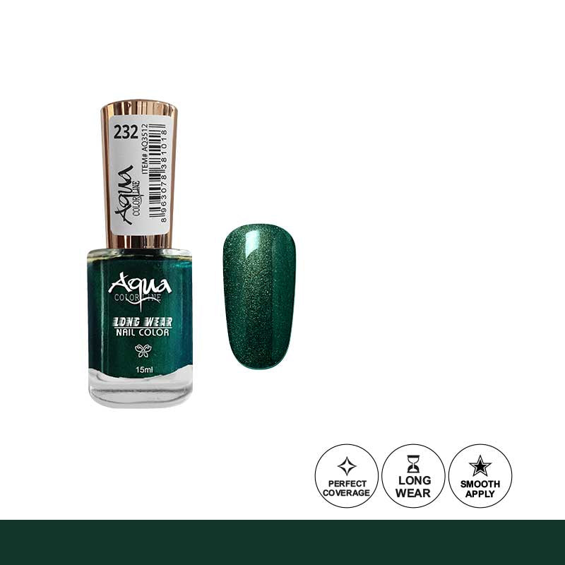 Aqua Color Line 50 Colors Long Wear Nail Polish