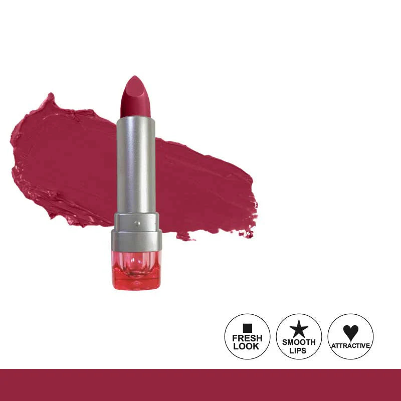 Glamorous Face Matte Lipstick Vitamin & Aloe Vera Extracts (Pink Case) (40 Colors)