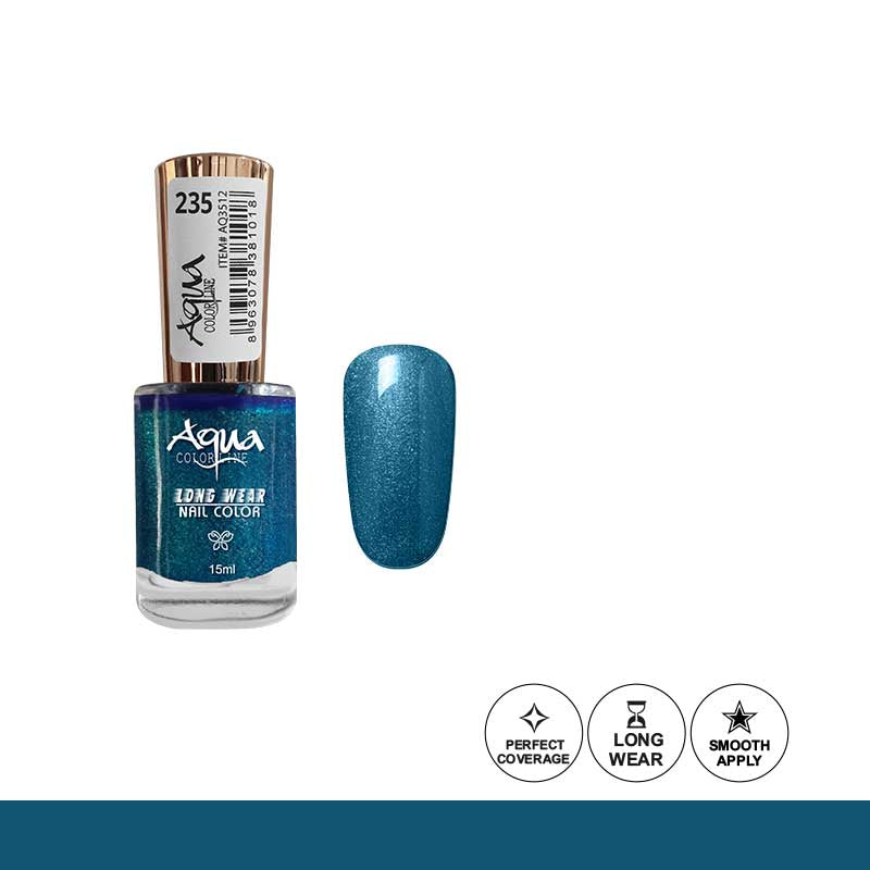 Aqua Color Line 50 Colors Long Wear Nail Polish