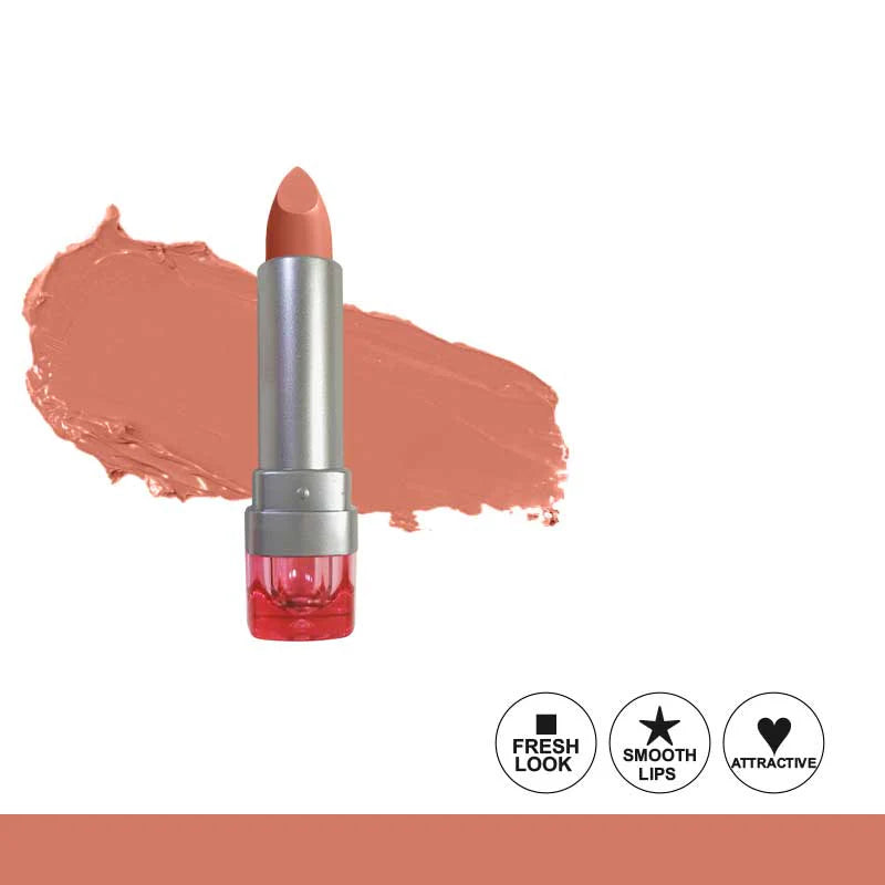 Glamorous Face Matte Lipstick Vitamin & Aloe Vera Extracts (Pink Case) (40 Colors)