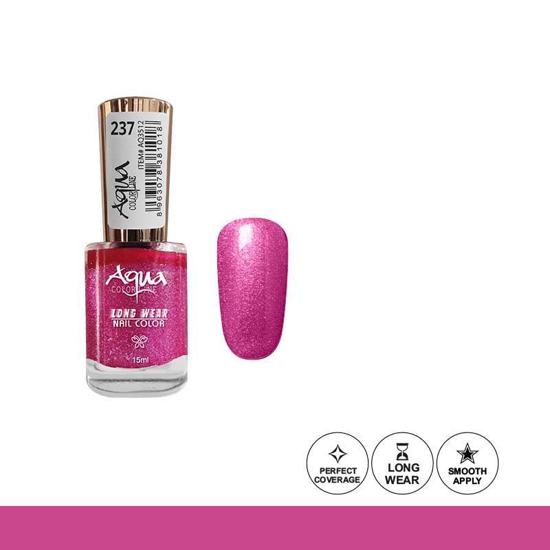 Aqua Color Line 50 Colors Long Wear Nail Polish