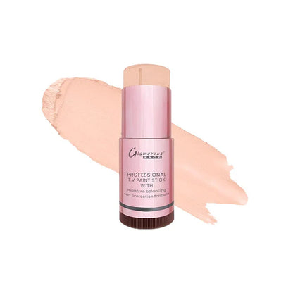 Glamorous Face Foundation Stick Pink Container