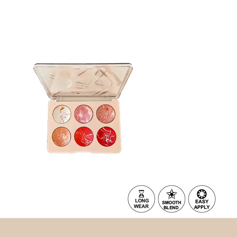 Color Institute 6 in 1 Terra cotta blushon & Highlighter Kit