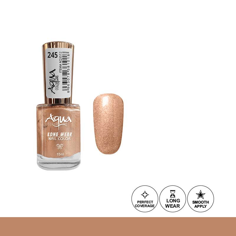 Aqua Color Line 50 Colors Long Wear Nail Polish