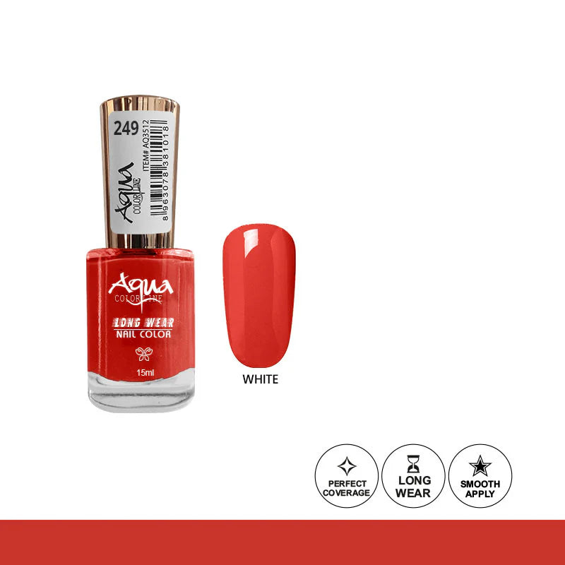Aqua Color Line 50 Colors Long Wear Nail Polish