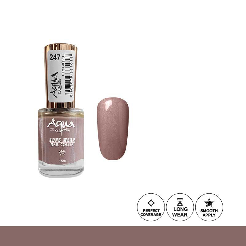 Aqua Color Line 50 Colors Long Wear Nail Polish