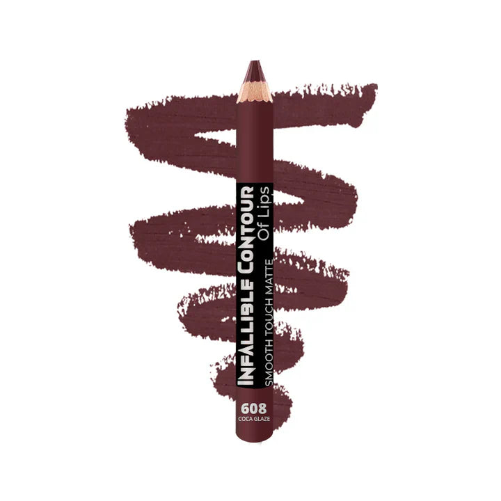 Glamorous Face Infallible Contour Smooth Touch Matte Jumbo Eye & Lip Pencil