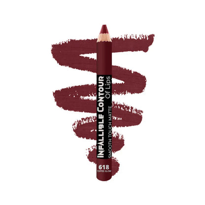 Glamorous Face Infallible Contour Smooth Touch Matte Jumbo Eye & Lip Pencil