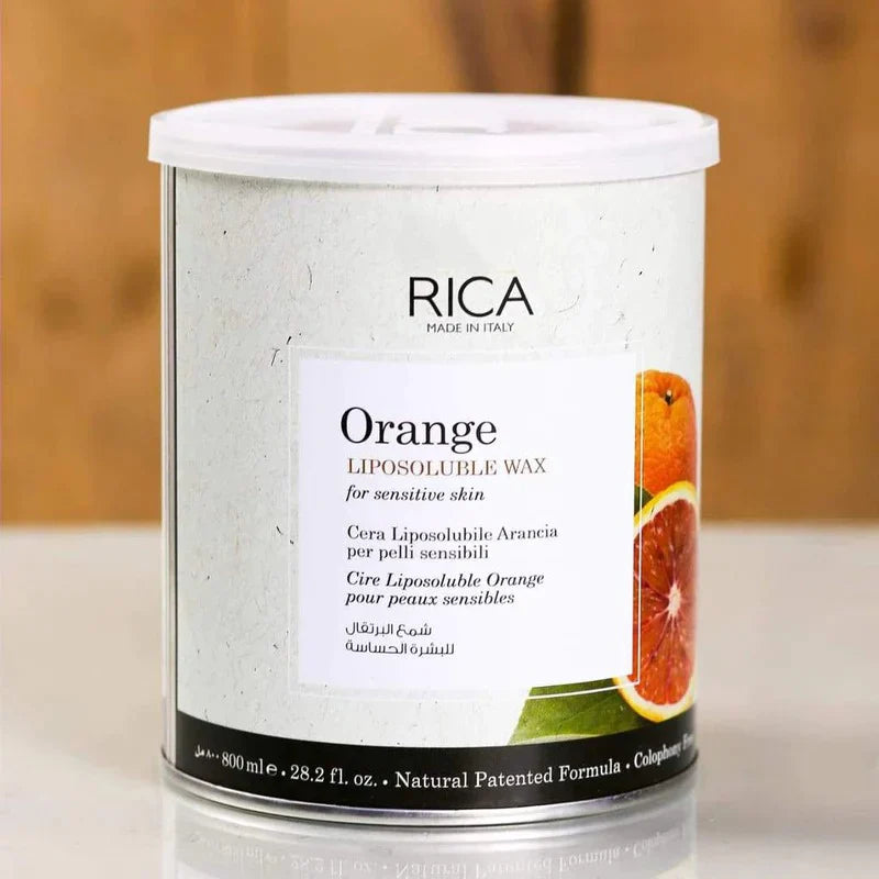 Rica Orange Liposoluble Wax 800ml