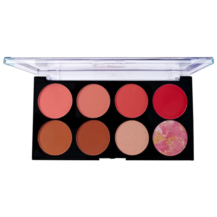 Glamorous Face 8 Color Ultra Blush on New Palette Matte