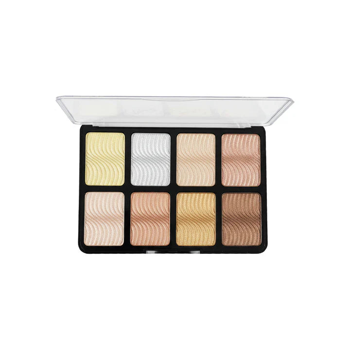 Glamorous Face New 8 Color New Makeup Kit - Highlighter