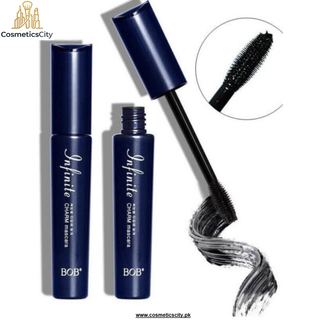 BOB Fast Dense Mascara Waterproof 7g – 720° Dense Volume & Long Lasting