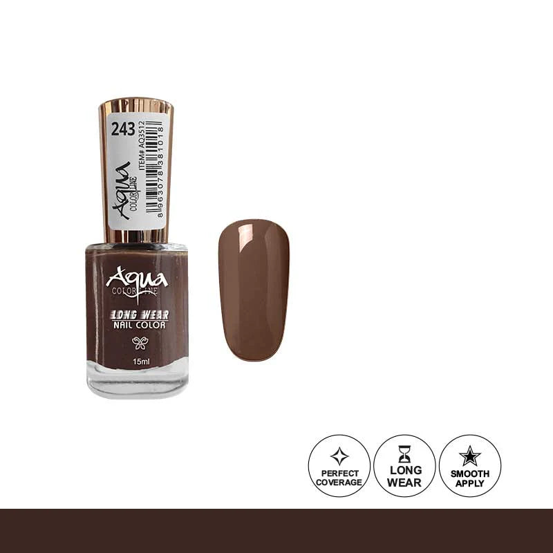 Aqua Color Line 50 Colors Long Wear Nail Polish