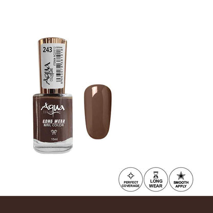 Aqua Color Line 50 Colors Long Wear Nail Polish