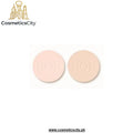 Two round pressed powder makeup pans, one light pink and one light beige, with 'BOB' embossed in the center, shown on a white background with the CosmeticsCity logo.
