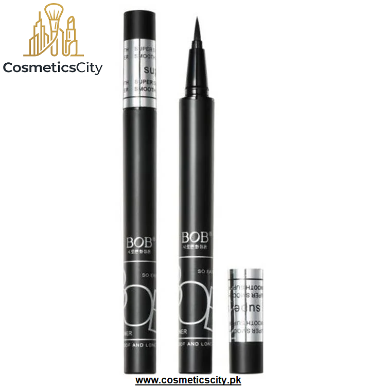BOB Marker Liner Waterproof Liquid Eyeliner Pen – Bright Black