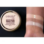 Emelie Paris Master Chrome Compact Powder SPF 15 – Professional Makeup Long Lasting Smooth Finish Face Powder