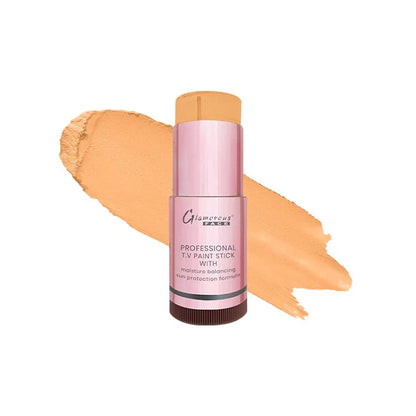 Glamorous Face Foundation Stick Pink Container