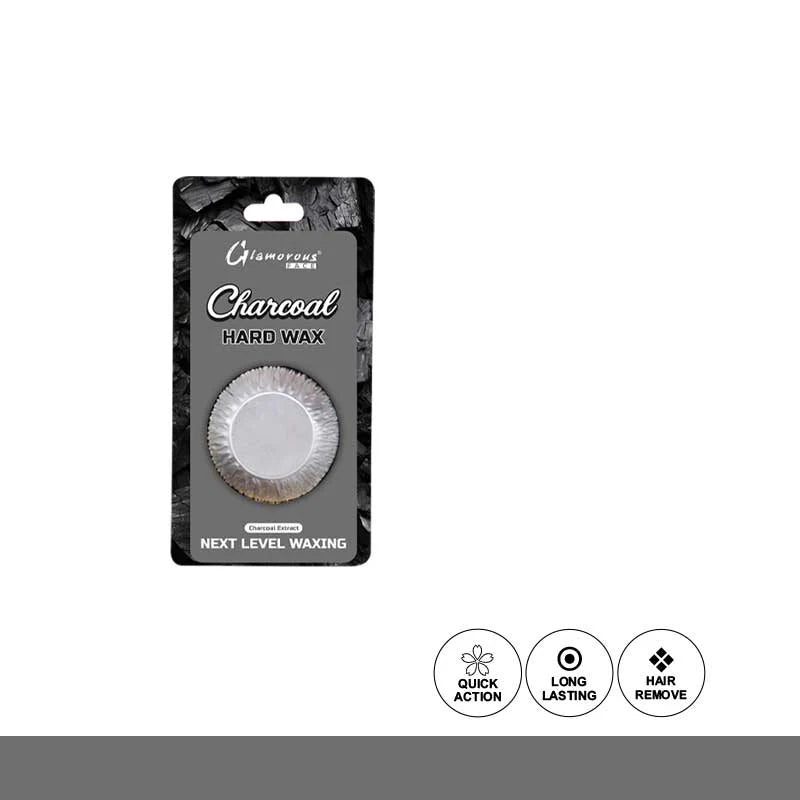 Glamorous Face Charcoal Hard Wax Card